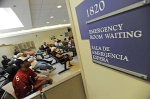 ER waiting room