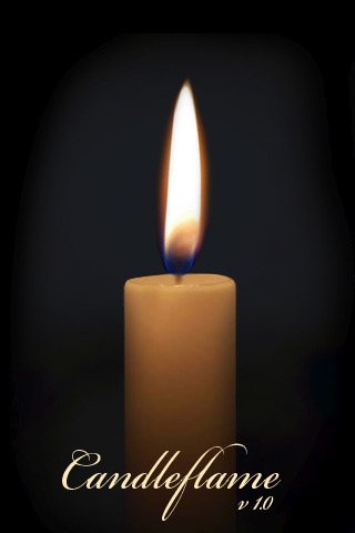 Candle flame IphoneApp