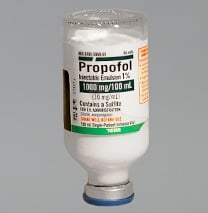 ed procedural sedation with Propofol
