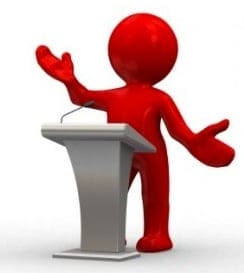 Podium Speaker
