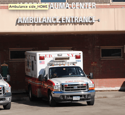 Ambulance bay