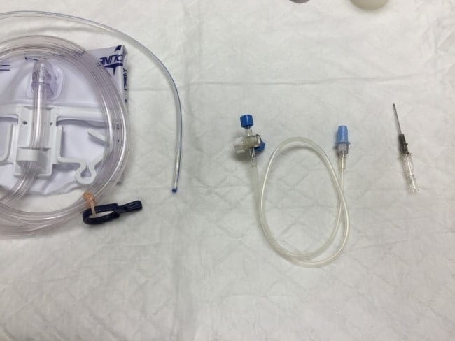 foley paracentesis