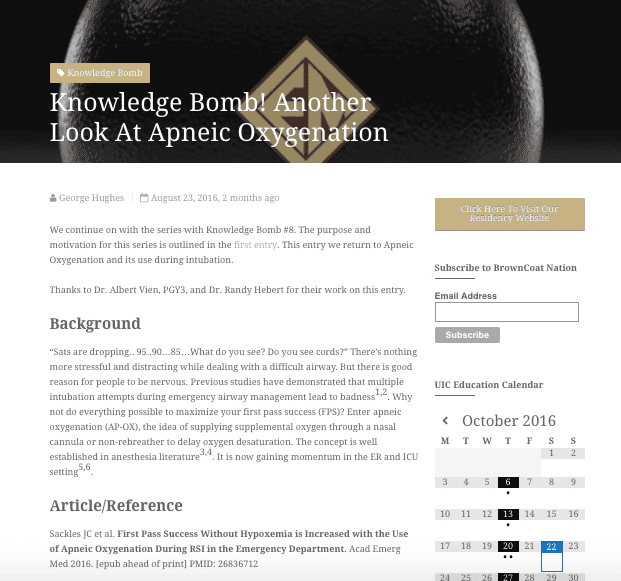 knowledge bomb