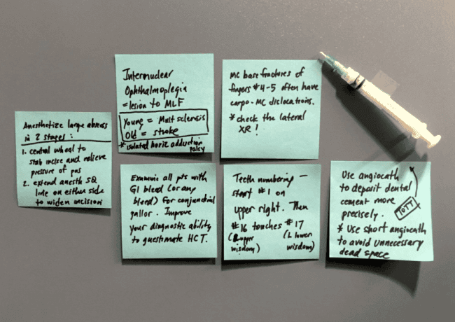 post-it pearls 1