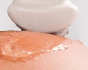 warm ultrasound gel