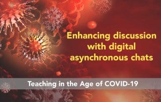 COVID19 asynchronous chats