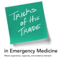 tricks of the trade in emergency medicine book