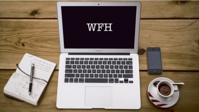 working from home WFH efficiency