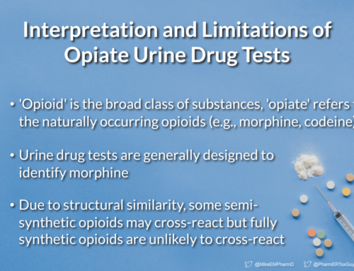 Interpretation and Limitations of Opiate Urine Drug Tests
