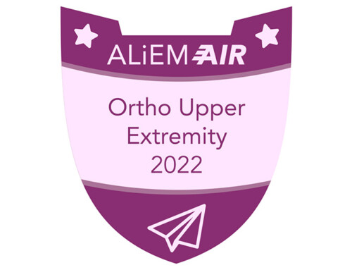 ALiEM AIR Series | Ortho Upper Extremity 2022 Module
