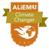 climate change and EM ALiEMU mega badge climate changer
