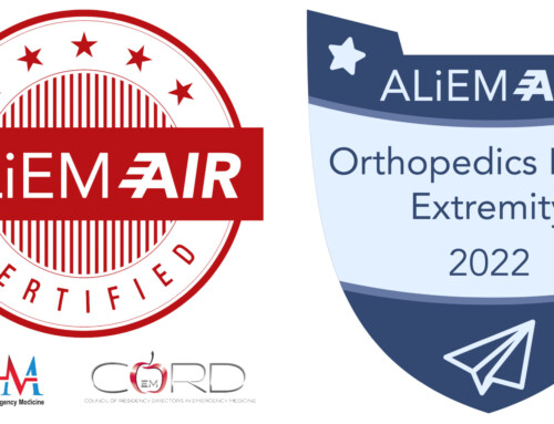 ALiEM AIR Series | Orthopedics Lower Extremity Module