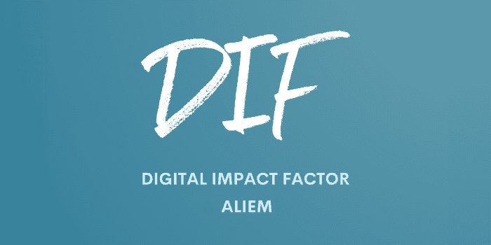 Digital Impact Factor DIF logo