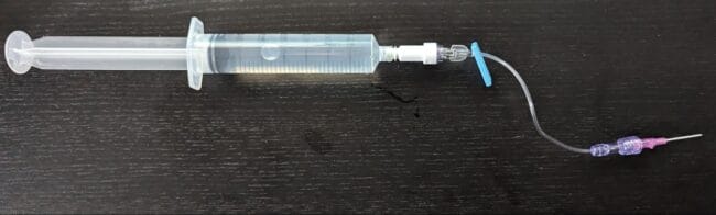 adenosine single syringe method