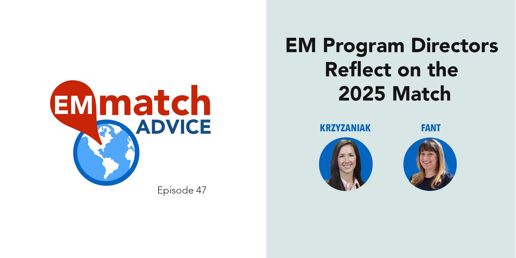 EM Match Advice 2025 Match by the numbers