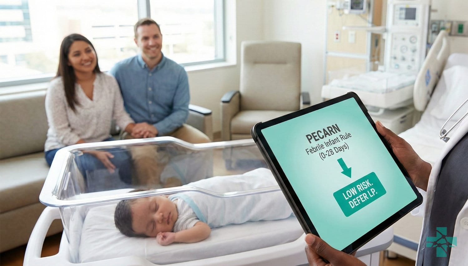 PECARN febrile infant rule age 0-28 days