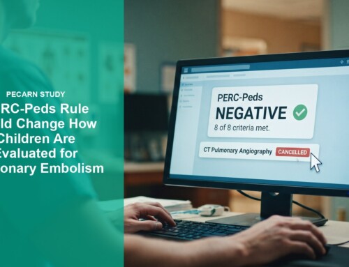 PERC-Peds Rule Could Change How Children Are Evaluated for Pulmonary Embolism: A PECARN Study