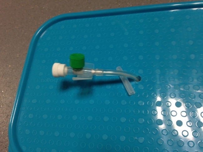 iv fluid and drug administration trainer