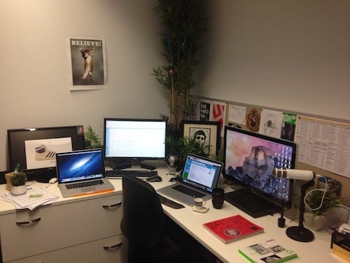 Oli Flower workspace