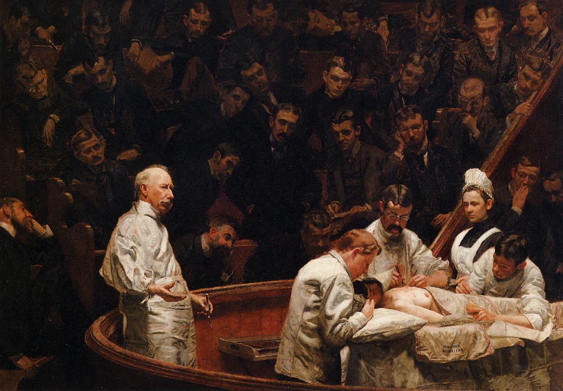 The Agnew Clinic by Thomas Eakins, 1889